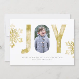 Joyful Watercolor Feiertagskarte