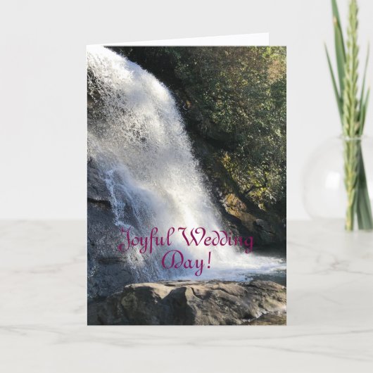 Joyful Wedding, Faltkarte Karte (Vorderseite)