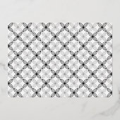 Joyful Wedding Mr. & Mrs. First Christmas Foto Folieneinladung (Rückseite)