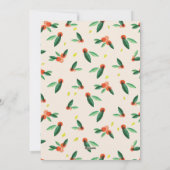 Joyful Woodland Botanicals Weihnachtskarte Feiertagskarte (Rückseite)