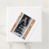 Joyful Wünsche hinzufügen Name Foto Mann Feiertage Geschenkanhänger (Beispiel)