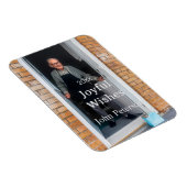 Joyful Wünsche hinzufügen Name Foto Mann Feiertage Magnet (Rechte Seite)