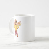 Joyful Yellow Elf Tasse (Vorderseite Links)
