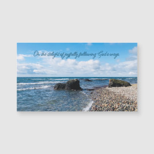 Joyful Zitat Inspirierend Beach Fotografy Magnet