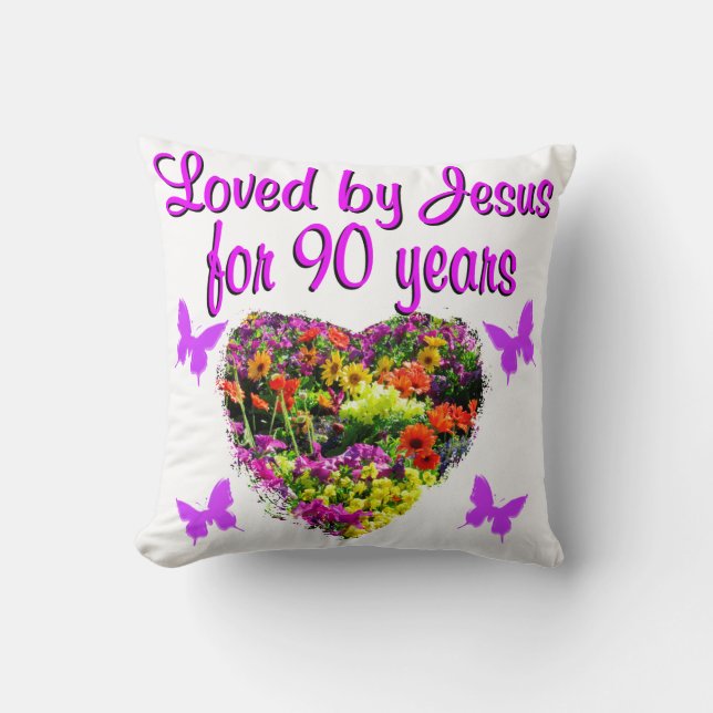 JOYOUS 90 YR ALT KISSEN (Vorderseite)