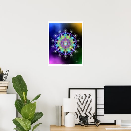 Joyous Becoming Poster (Heimbüro)