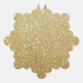 Joyous Diamond Ring Monogram Classic Wedding Ornament Karte (Rückseite)