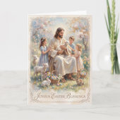 Joyous Easter Blessings Easter Card Karte (Vorderseite)
