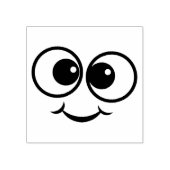 Joyous Face Gummistempel (Prägung)