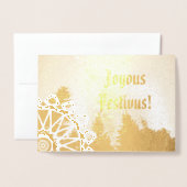 Joyous Festivus Quest on Real Folienkarte (Vorderseite mit Umschlag)