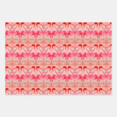 Joyous Flamingo Wrapping Paper Sheet Set 3 Geschenkpapier Set (Vorderseite 3)