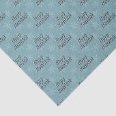 Joyous Hanukkah Snowflakes Seidenpapier (Ausschnitt)