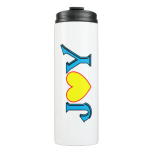JOYOUS HEART Thermal Tumbler Thermosbecher