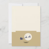 Joyous Holiday Foto Card Feiertagskarte (Rückseite)