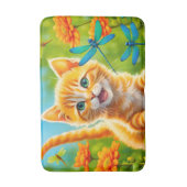 Joyous Kitten Badematte (Vorderseite Vertikal)