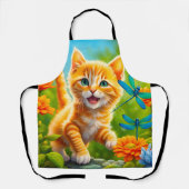 Joyous Kitten Schürze (Vorderseite)