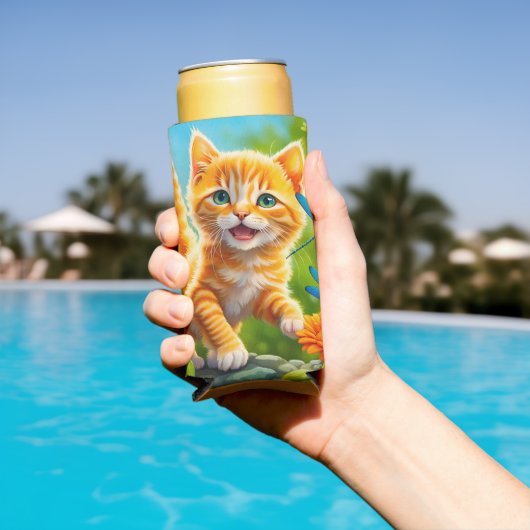 Joyous Kitten Selters Dosenkühler (In Situ Pool)