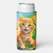 Joyous Kitten Selters Dosenkühler (Seltzer Vorderseite)