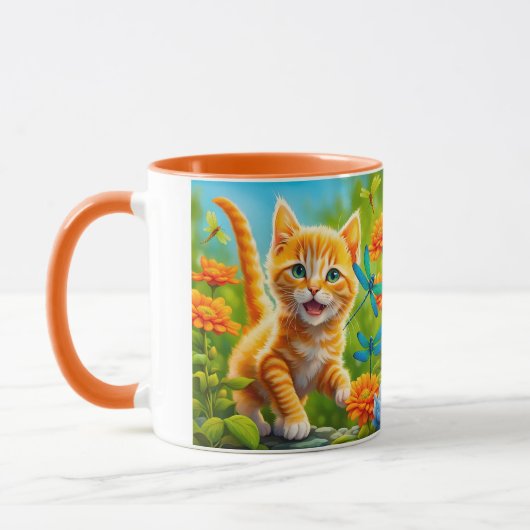 Joyous Kitten Tasse (Links)
