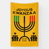 Joyous Kwanzaa Banner (Vertikal)