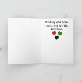 Joyous Kwanzaa Feiertagskarte (Innenseite)