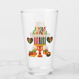Joyous Kwanzaa Glas