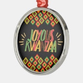 Joyous KWANZAA Ornament Aus Metall (Links)