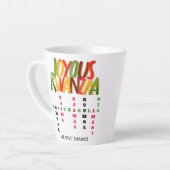 Joyous KWANZAA Principles Crossword Milchtasse (Linke Ecke)