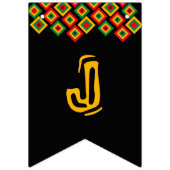 Joyous Kwanzaa Wimpelkette (Zweite Fahne)