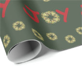 Joyous Light Hearted Kraath Weihnachten Geschenkpapier (Rolleneckpunkt)