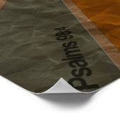 Joyous Noise Psalm 98:4 Poster (Ecke)