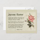 Joyous Oaster Feiertagspostkarte (Vorne/Hinten)