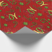 Joyous Occasions Whimsey RED ALL PURPOSE Geschenkpapier (Ecke)