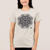 Joyous Octa Glyph T-shirt Tri-Blend Shirt (Vorderseite)