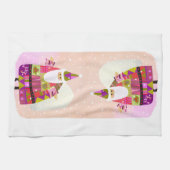 Joyous Santa Kitchen Teetuch Geschirrtuch (Horizontal)