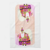 Joyous Santa Kitchen Teetuch Geschirrtuch (Vertikal)