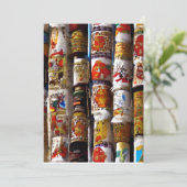 Joyous Shemini Atzeret und Simchat Torah Einladung (Stehend Vorderseite)