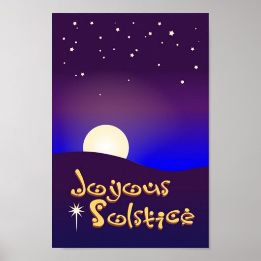 Joyous Solstice 8 x 12 Poster (Vorne)
