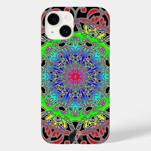 Joyous Spectra Glyph Case-Mate iPhone Hülle (Rückseite)