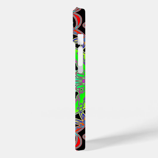 Joyous Spectra Glyph Case-Mate iPhone Hülle (Rückseite / Links)