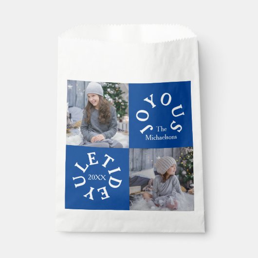 Joyous Yuletide 2 Photo Geschenktütchen (Vorderseite)