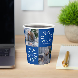 Joyous Yuletide 2 Photo Pappbecher