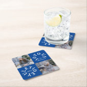 Joyous Yuletide 2 Photo Rechteckiger Pappuntersetzer (Vor Ort)