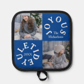 Joyous Yuletide 2 Photo Topflappen (Vorderseite)