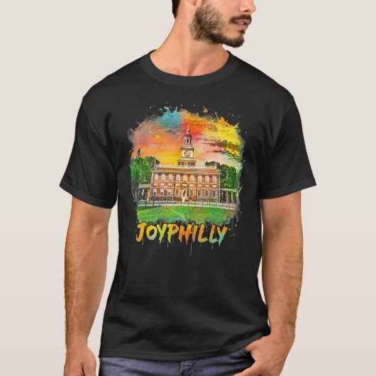 JoyPhilly Paint Spritzer T-Shirt (Vorderseite)