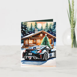 Joyride: Frohe Weihnachtsgrüße geklappt Feiertagskarte