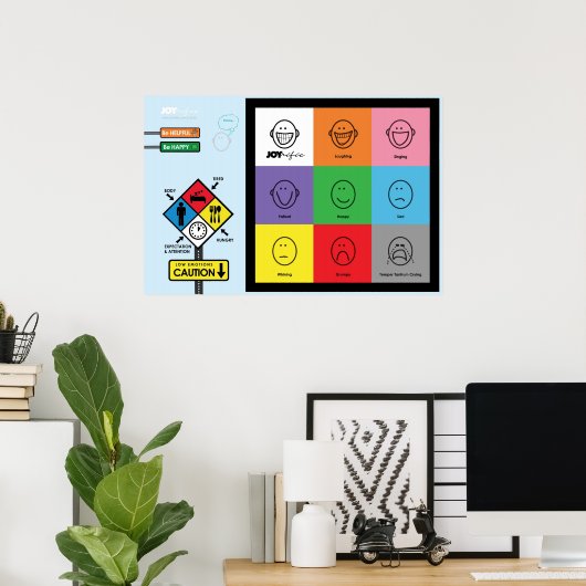 JOYrific Attitude Chart Poster (Heimbüro)