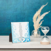 Joys Geburtsgedicht Fotoplatte (InSitu)