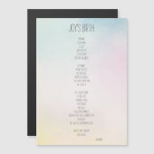 Joys Geburtstheater Magnetkarte (Vorne/Hinten)