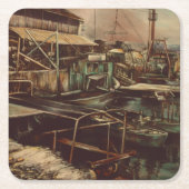 Joys of Jaffe Rechteckiger Pappuntersetzer (Vorderseite)